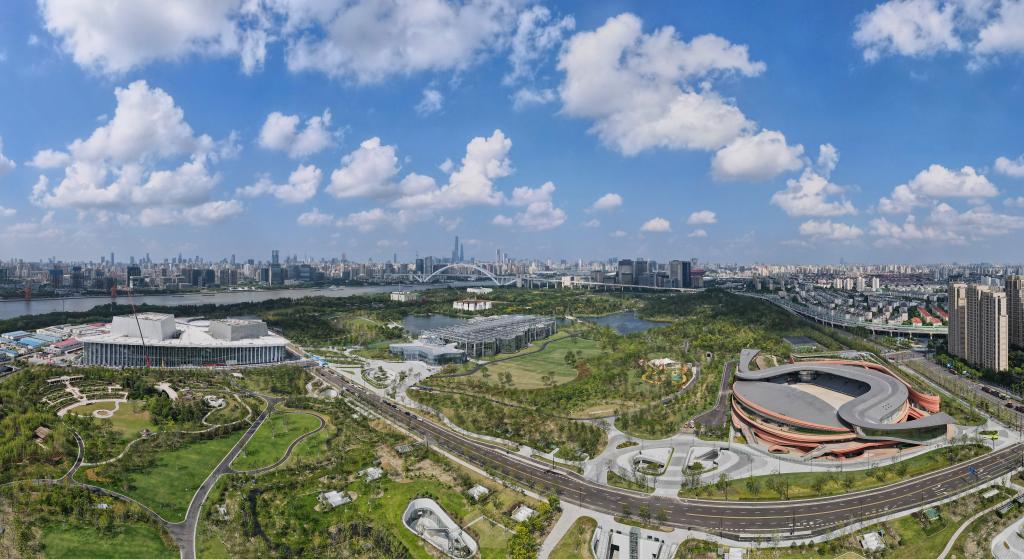 上海世博文化公園南區(qū)即將開(kāi)園